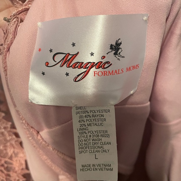 MOTHER OF THE BRIDE dress Size L or 10/12  Worn once / paid $286 - Picture 3 of 4